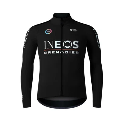 2025 CYCLING MENS Thermal Fleece JERSEY CYCLING Long Sleeve Jerseys TOPS — 第 1/4 张图片
