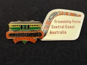 Friendship Force of CENTRAL COAST AUSTRALIA & Melbourne Collectible Lapel Pins - Picture 1 of 8