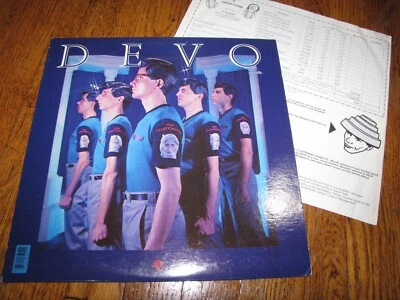 DEVO - NEW TRADITIONALISTS - WARNER BROS RECORDS LP W. POSTER - Image 1 of 4