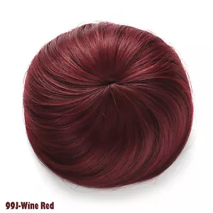 OneDor Synthetic Ballet Hair Bun Extension Donut Chignon Hairpiece for Ponytail - Picture 1 of 46
