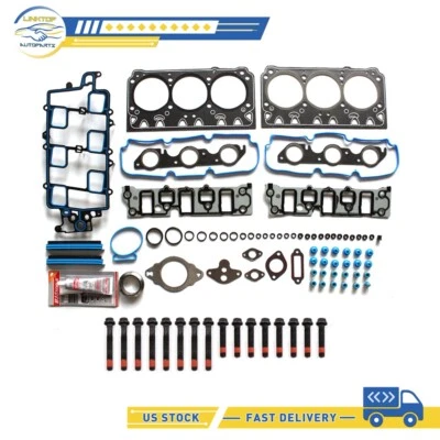 Juego de pernos de junta de culata de 3,8 L para Buick Allure Pontiac Grand Prix 2006-2009 Foto 1 de 4