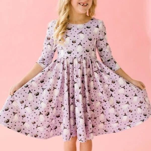 New Ollie Jay Emile purple cauldron twirl dress, 8,NWT - Picture 1 of 3