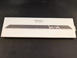 Apple Magic Keyboard with Touch ID and Numeric Keypad for Mac Мodels with Apple - Picture 1 of 4