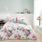Reversible Duvet Cover Quilt Bedding with Pillowcase Set Single Double King Size