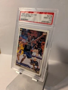 1995-96 Collector's Choice Kevin Garnett RC PSA 10 #275 NBA HOF - Picture 1 of 2