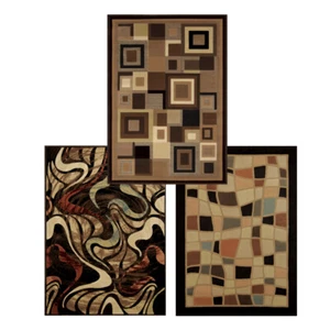 Contemporary Transitional Large 8x11 Area Rug Modern Carpet -Actual 7'10"x10'5" - Picture 1 of 3