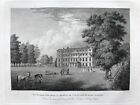 1795 Antique Print: Twickenham Park House, London After William Angus