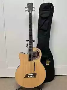 Warwick Rockbass Alien Deluxe Hybrid Thinline Acoustic Electric Bass Lefty - Picture 1 of 5