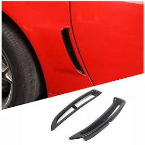 Gloss Black ABS For Corvette C6 2005-2013 Rear Air Intake Decorative Panel Trim - Bild 1 von 13