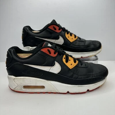 Nike Air Max 90 Zapatos GS Talla 6.5Y Negro Arcilla Cósmica Zapatilla Deportiva CD6864-017 Foto 1 de 4