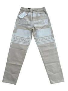 NWT G-Star Raw Janeh Women High Rise Mom Ankle Cotton Cream Jeans W27 L32 - Picture 1 of 21