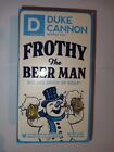 New Duke Cannon Holiday Frothy the BEER Man Big Ass Brick of Soap 10oz