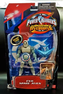 Power Rangers Operation Overdrive "Evil Space Alien" как новый на картонке - Изображение 1 из 2
