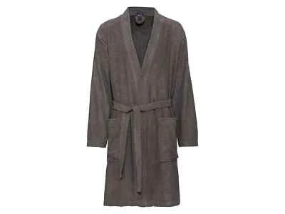 Bademantel Morgenmantel Hausmantel Saunamantel Kimonostil 100% Baumwolle - Bild 1 von 4