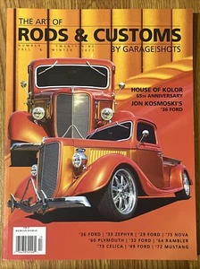 The Art Of RODS & CUSTOMS By Garage Shots HOUSE OF KOLOR Jon Kosmoski 1936 FORD - Picture 1 of 1