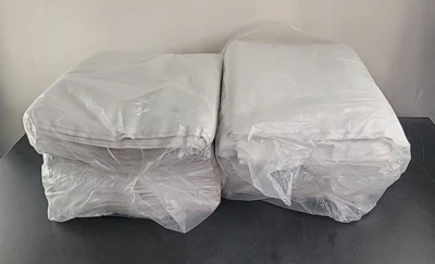 2 DOCENAS Estuche HOSPITAL PACIENTE MANTA DE BAÑO 70x90 UltraSuave Multiuso Blanco Foto 1 de 4