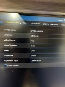 swann dvr 8 channel Dvr8-4680RN With 2TB HDD - Picture 1 of 5
