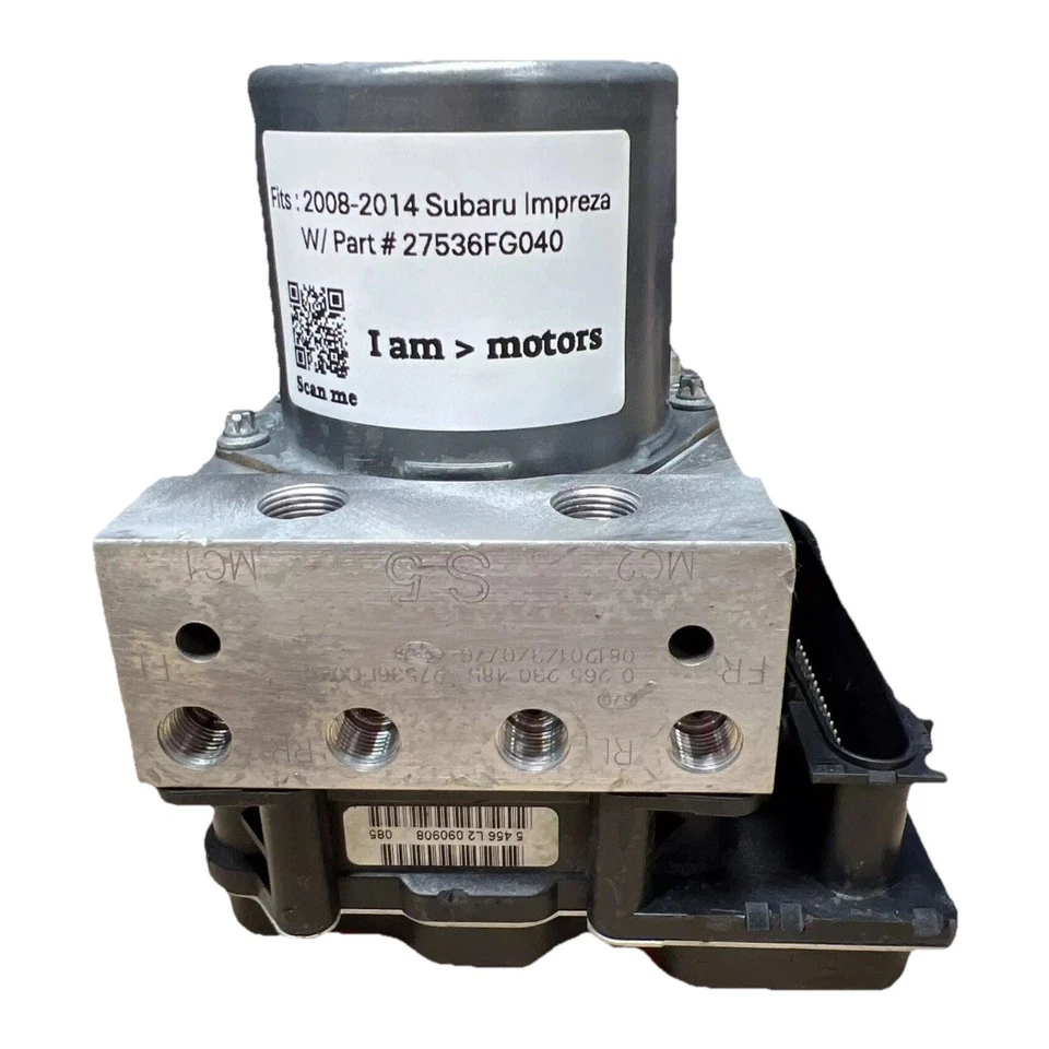 Refurbished ABS Brake Pump Module 2008 - 2014 Subaru Impreza | 27536FG040 - Image 1 of 4