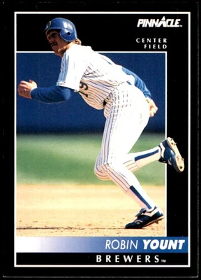 Robin Yount 1992 Pinnacle #38 Brewers MLB LEER ENVÍO GRATUITO AutographDen Foto 1 de 2