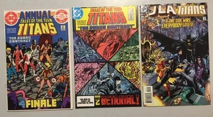 Teen Titans Lot Annual 3, 43, JLA / Titans 2 George Perez Nightwing Deathstroke - Bild 1 von 4