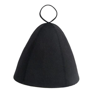 Thicken Wool Felt Spa Sauna Hat for Hair Protection and Overheating Prevention - Picture 1 of 10