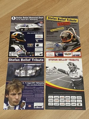 Stefan Bellof Postkarten Set (4 Stück) - Bild 1 von 3