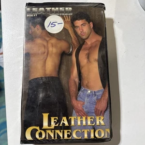 Leather Connection Mr. Leather VHS Movie RARE HTF Big Box All Male PlayGirl - Picture 1 of 2