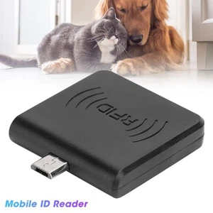 W86 Micro USB Mobile Phone Card Reader For Mobile ID Reader For Andr-oid FY - Afbeelding 1 van 14