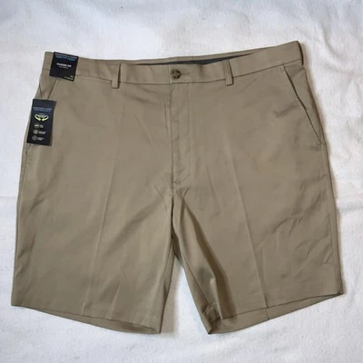 Roundtree & Yorke Performance 男式经典合身 CoreComfort 腰带短裤 42 — 第 1/4 张图片