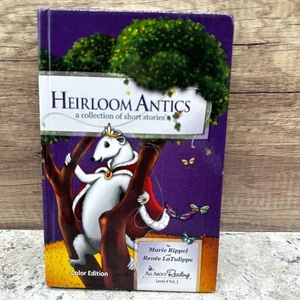 Heirloom Antics Level 4 Vol 1 All About Reading Color Edition Hardcover Book - Imagen 1 de 8
