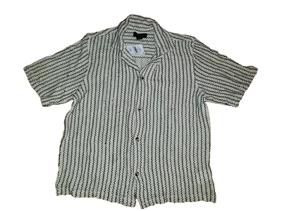 Blusa feminina nova com etiquetas algodão verde branca malha botão para cima tamanho XS - Imagem 1 de 2