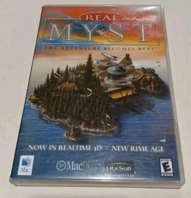 Real Myst the Adventure Becomes Real 3-D Mac Play Ubi Soft Rare OOP 2002 - Image 1 of 3