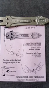 Affûteur Couteaux , Ciseaux ,Aiguiseur lames lisses , la croix du berger ,FRANCE - Afbeelding 1 van 3