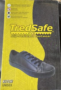 TreadSafe rutschfester Arbeitsschuh - Unisex Größe 7W - gebraucht - Bild 1 von 8