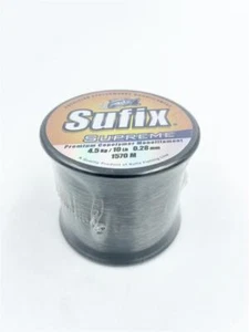 Sufix Supreme Vert 1570m/4,5kg/0,28mm Fichier Unique Fil pour Carpes Carpe Pêche - Photo 1/3