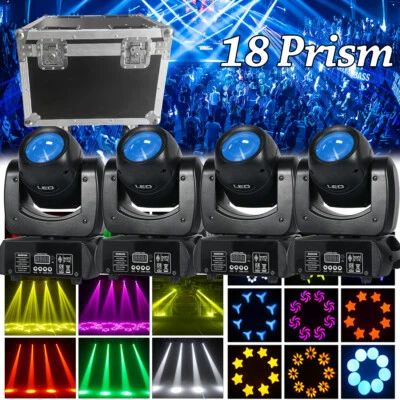 MINI 150W LED Moving Head Stage Light DMX RGBW Beam Spot Lighting Party DJ Disco - Image 1 of 4