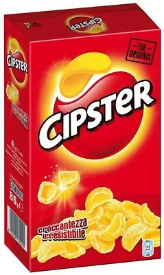 PATATINE FRITTE CIPSTER MAXI 85g ORIGINALI SAIWA CRACKERS SNACK SALATI APERITIVO