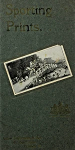 Antique Fox Hunting Equestrian Yachting Prints Arthur Ackerman Catalog 1900s - Picture 1 of 11