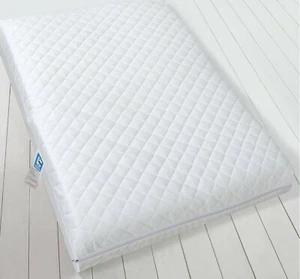 BABY COT BED TODDLER QUILTED MATTRESS WATERPROOF BREATHABLE COMFORT BABY SLEEP - Picture 1 of 8