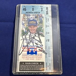 1993 Indy 500 Ticket Signed By Fittipaldi & Al Unser Jr. (CHD) - Picture 1 of 5