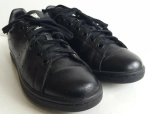 Adidas Stan Smith Black Trainers UK 4, EU 36 2/3 - Picture 1 of 9