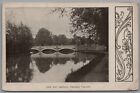 The Wey Bridge Thames Valley Surrey England Postcard Postmark 1907
