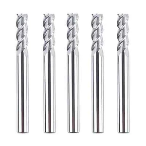 SpeTool A02002 CNC SC Spiral Aluminum Cutting 1/4" Dia (5 Pieces) - Picture 1 of 7