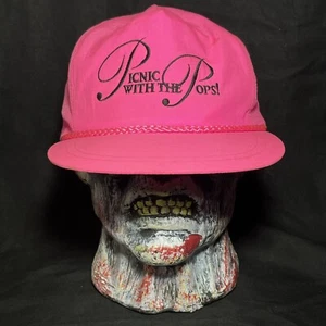 Picnic With The Pops Columbus Symphony SnapBack Hat Summer Concerts Vintage 90s - Picture 1 of 14