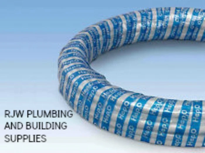 HEP20 WHITE 10 METRE COIL 15MM BARRIER PIPE SUITIBLE CENTRAL HEATING /WATER.