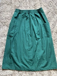 Hardly Worn! MAZEL UNIFORMS SCRUBS Skirt Women’s Size Medium TEAL Green - Picture 1 of 5