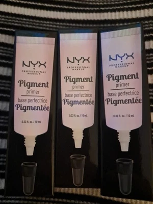 Caja De 3 Piezas Nyx Pigmento Primer Base Perfectrice Foto 1 de 4