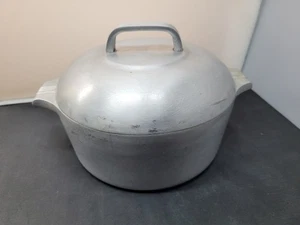 Vintage 4248-M Wagner Ware Sidney-O Magna Lite Aluminum Dutch Oven Stock Pot Lid - Picture 1 of 5