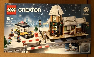 LEGO Winterlicher Bahnhof (10259) - Winter Village Station - Neu und OVP - Bild 1 von 2