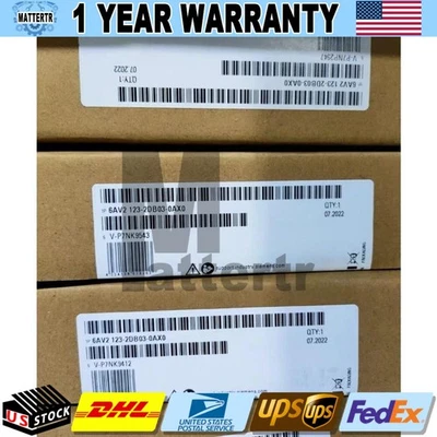 Nuevo Siemens 6AV2123-2DB03-0AX0 SIMATIC HMI, KTP400 Basic 6AV2 123-2DB03-0AX0 Foto 1 de 4